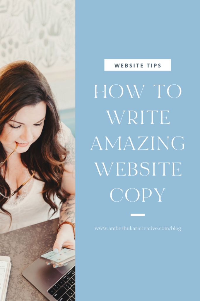 website copy