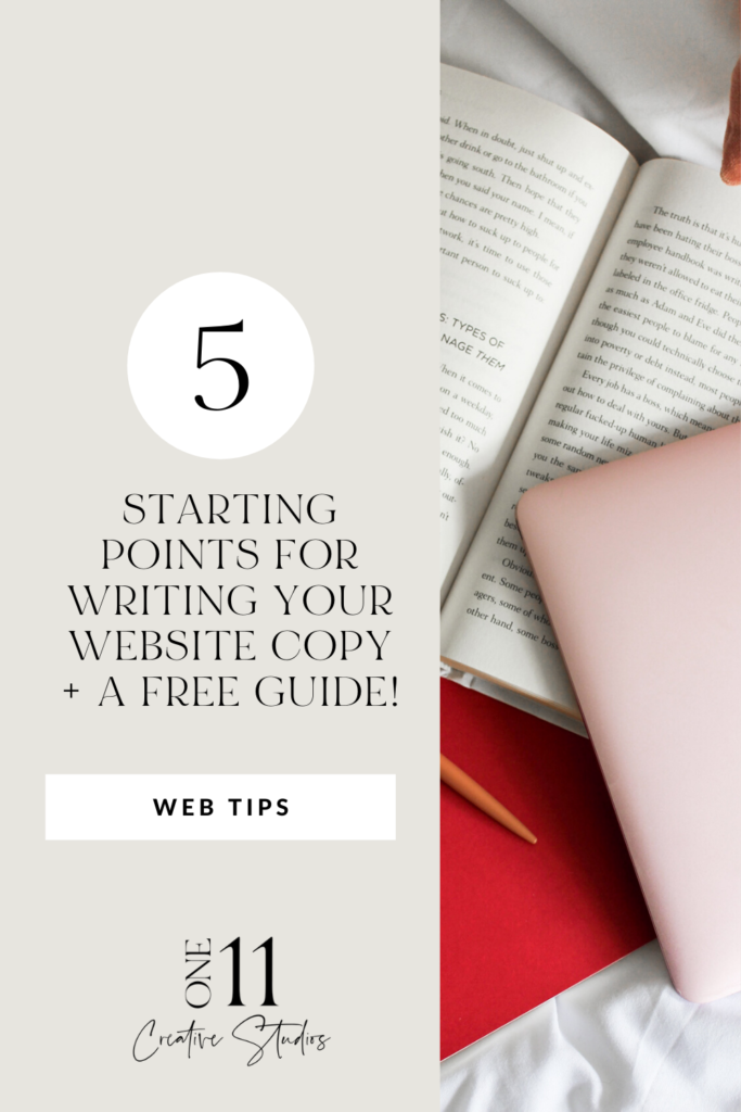 website copy