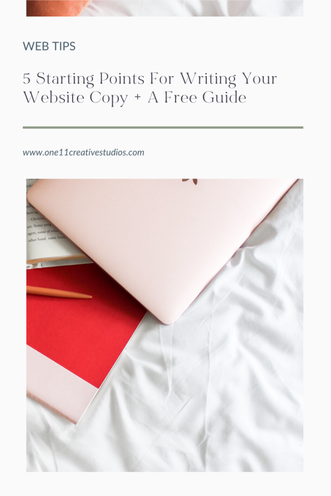 website copy